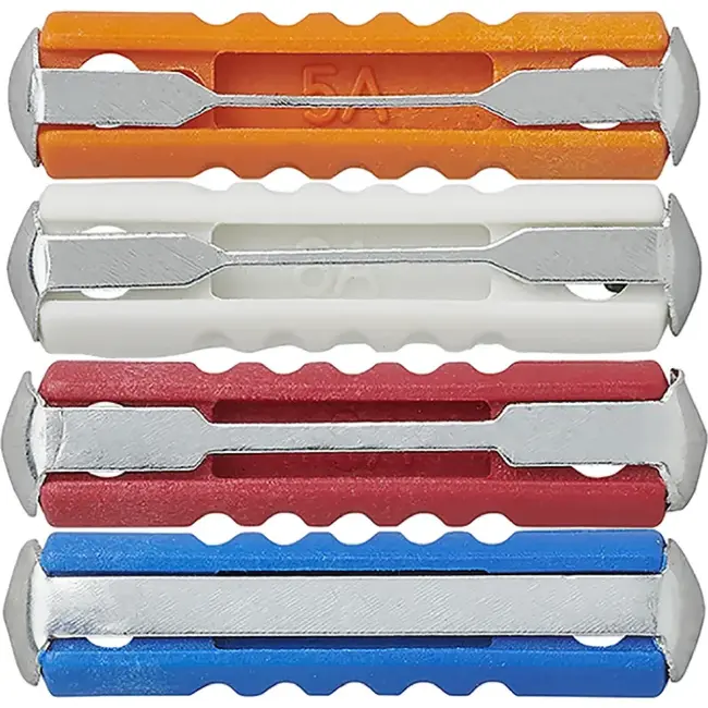 ProPlus Torpedo zekeringen assortiment - 10-delig - diverse ampères