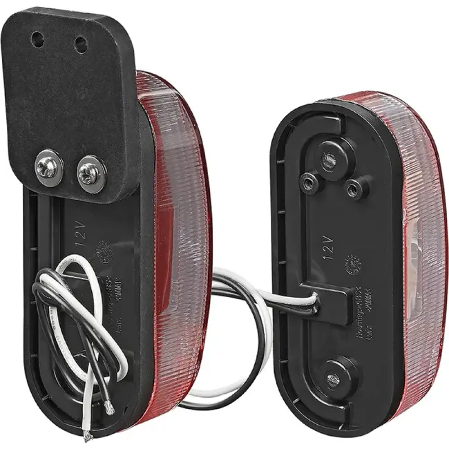 ProPlus Breedtelicht LED - Rood en Wit - 98 x 42 mm - Links - 6 LEDs
