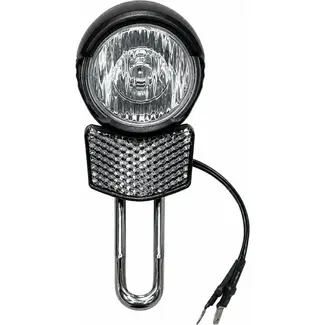 Falkx LED koplamp E-bike - 30 Lux - 6V-48V - Veiligheid en efficiëntie - Met reflector