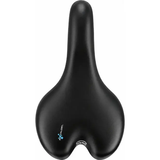Selle Royal Fietszadel zwart dames - Freccia Athletic zonder zadelstrop voor dagelijks fietsgebruik