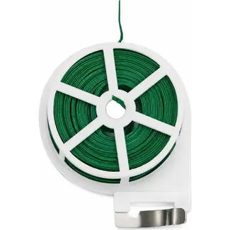 Talen Tools Binddraad Groen 30 meter - Inclusief Snijmesje voor Tuinieren