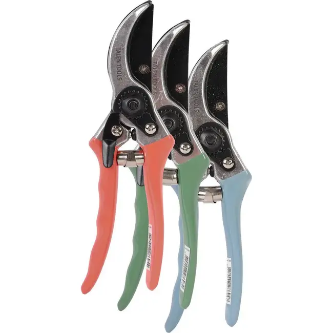 Talen Tools Snoeischaar Set - 20 Stuks in Blauw, Groen, en Koraal