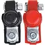 ProPlus Accupoolklem set - kunststof bescherming - rood en zwart - min en plus pool