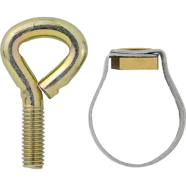 ProPlus Verstelbare stelring - Ø 21-23 mm - ideaal voor tentstokken - staal - zilver
