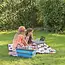ProPlus Multifunctionele opvouwbare picknickmand - Tafelfunctie - 20 liter - Blauw/Grijs