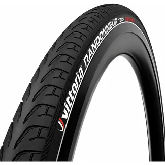 Vittoria 28 inch buitenband 28 x 2.00 zwart 50-622 met reflectie, G2.0 en 1 mm anti leklaag