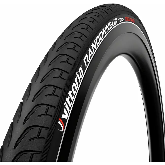 Vittoria 28 inch buitenband 28 x 2.00 zwart 50-622 met reflectie, G2.0 en 1 mm anti leklaag