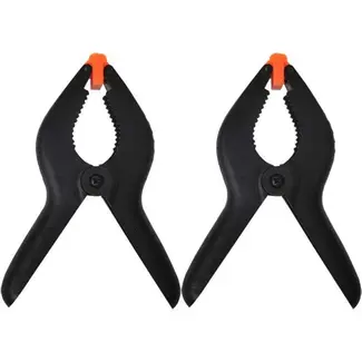 ProPlus Zeilklem - 150 mm - Beweegbare Kaken - Set van 2 Stuks