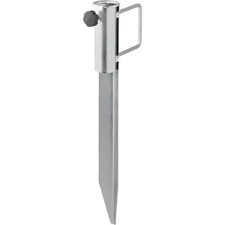 ProPlus Droogmolen en parasolharing - ijzer - 45 cm - Ø 35 mm - met handvat en draaiknop