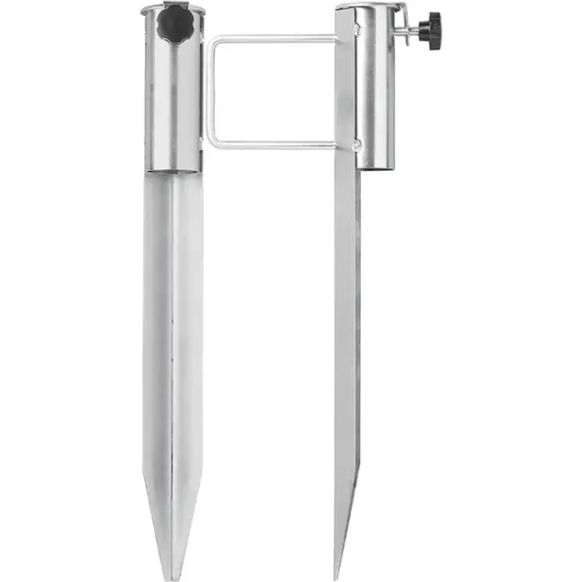 ProPlus Droogmolen en parasolharing - ijzer - 45 cm - Ø 35 mm - met handvat en draaiknop