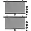 ProPlus Auto rolgordijn - Eenvoudige installatie - 45 x 54 cm - 2 stuks