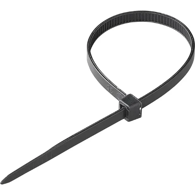 ProPlus Kabelbinders - 200 x 4,5 mm - Zwart - 100 stuks - Hoge treksterkte - Breed temperatuurbereik