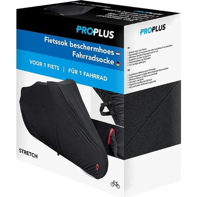 ProPlus Fietssok - Stretch Beschermhoes - Elastische Fietshoes - Lichtgewicht en Wasbaar
