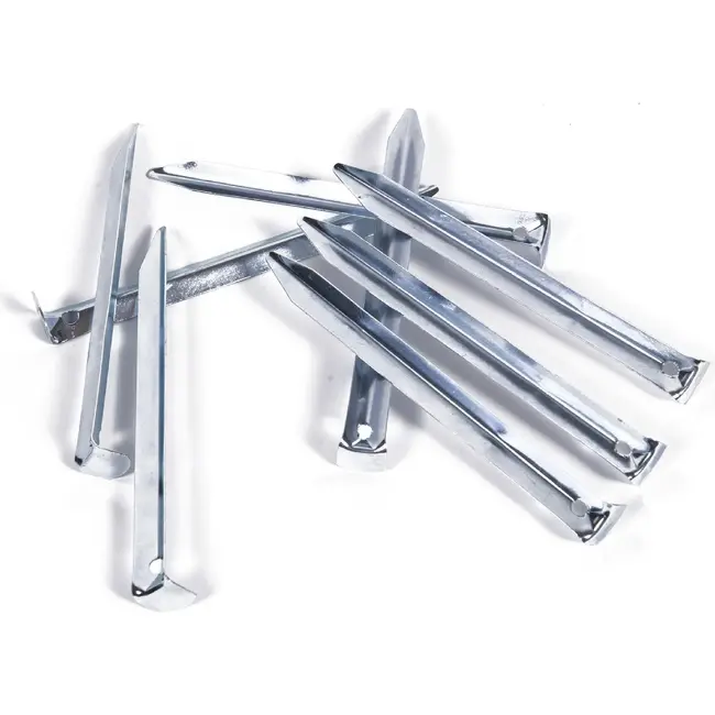 Benson Set tentharingen - verzinkt staal - 18 cm - extra grip - 8 stuks
