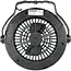 Benson Multifunctionele ventilator met LED verlichting - 3 standen - Werkt op batterijen - Ø 18 cm