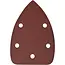 Benson Driehoekige schuurschijven set - 140 x 95 mm - 12 stuks - Velcro bevestiging - Geschikt voor houtbewerking