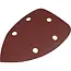 Benson Driehoekige schuurschijven set - 140 x 95 mm - 12 stuks - Velcro bevestiging - Geschikt voor houtbewerking