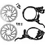 Falkx Hydraulische schijfremset - Variabele kabellengtes - Compatibel met Shimano