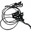 Falkx Hydraulische schijfremset - Variabele kabellengtes - Compatibel met Shimano