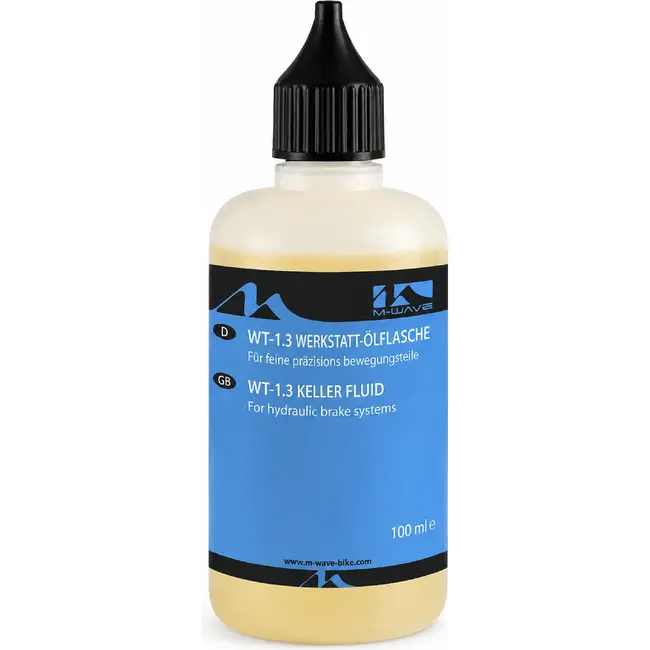 M-Wave Minerale schijfremolie - 100ml - Voor Shimano en Magura remsystemen