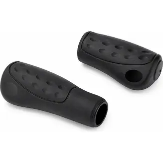Westphal Ellipsis handvatten - Softgrip - 92/120mm - Zwart - Ergonomisch ontwerp