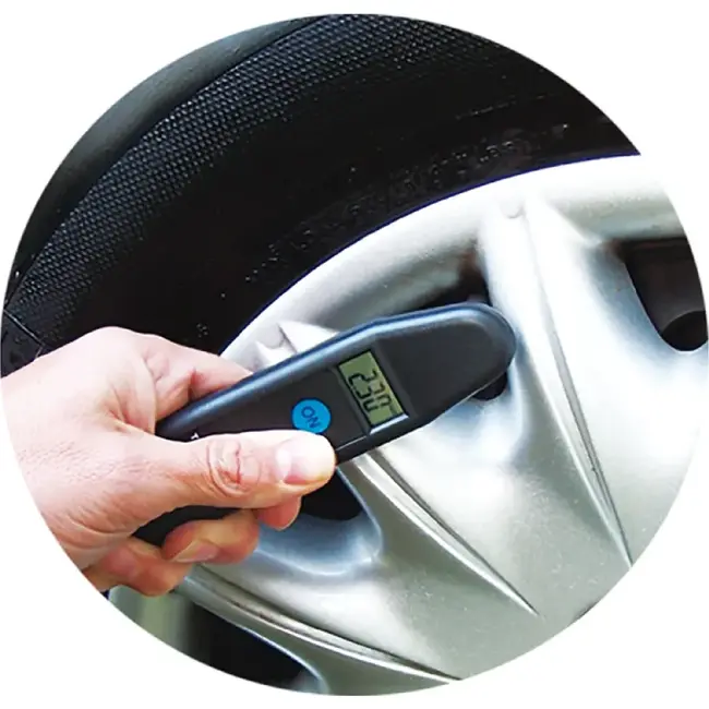 ProPlus Digitale bandenspanningsmeter - groot bereik - nauwkeurige weergave - 0-7 bar