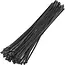 ProPlus Zwarte kabelbinders - 380 x 4.7 mm - 50 stuks - Hoge treksterkte - Breed temperatuurbereik