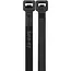 ProPlus Zwarte kabelbinders - 380 x 4.7 mm - 50 stuks - Hoge treksterkte - Breed temperatuurbereik
