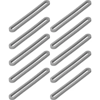 ProPlus Stevige spanrubbers - 130 mm - set van 10 - ideaal voor tenten en zeilen
