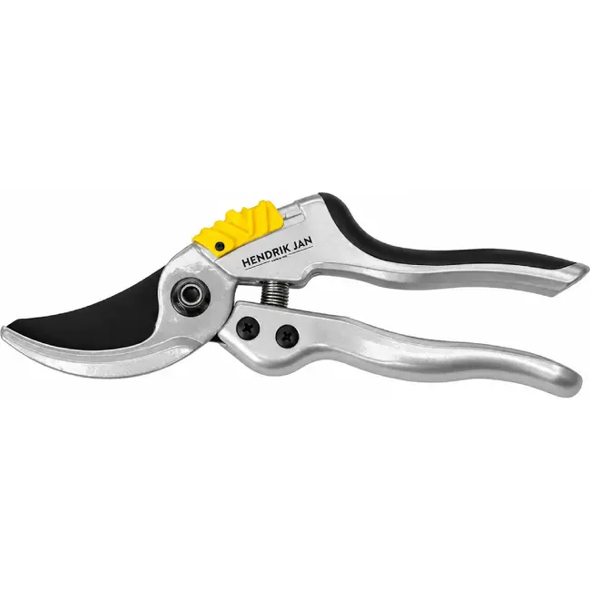 Hendrik Jan Ergonomische aluminium papegaaibek snoeischaar 208 mm, softgrip, tot 21 mm