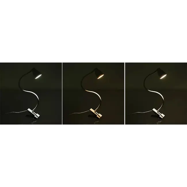 Izoxis Bureaulamp met Klem en Voet - Flexibele Verlichting voor Elke Werkplek