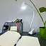 Izoxis Bureaulamp met Klem en Voet - Flexibele Verlichting voor Elke Werkplek