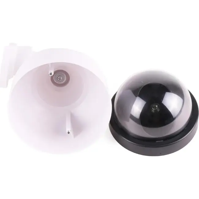 Benson Dummy beveiligingscamera - knipperende LED - dome model - binnen en buiten
