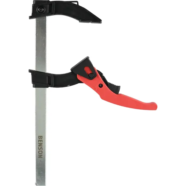 Benson Lijmklem Quick Release - Ratelklem met snelle ontgrendeling - 90 x 250 mm - 60kg klemkracht