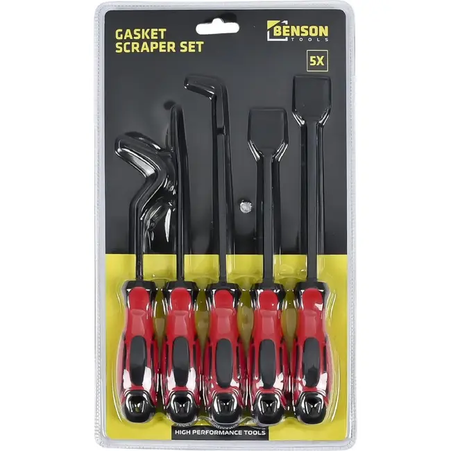 Benson Pakkingschraper set 5-delig - met grip