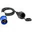 Benson verloop contra 1,5 mtr - 250 V - 2P+E - 3680 W