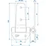 ProPlus Vlinderscharnier - staal - verzinkt - vlak blad - 135 x 65 mm