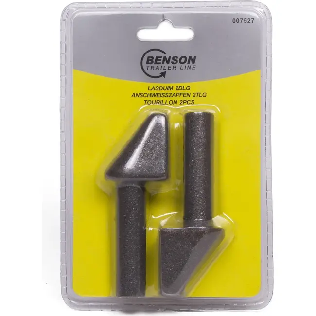 Benson Lasduim Set - Ø 15 mm - Stiftlengte 60 mm - 2 stuks