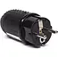 Benson Stekker met randaarde - IP44 - robuust rubber - zwart - 3500 watt