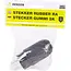 Benson Stekker met randaarde - IP44 - robuust rubber - zwart - 3500 watt