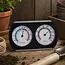 Hendrik Jan Hygro-thermometer analoog met thermometer en hygrometer