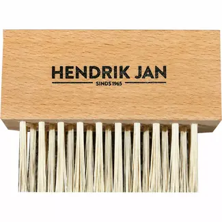 Hendrik Jan Onkruidborstel met vermessingd staaldraad voor voegen en bestrating