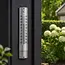Hendrik Jan Buitenthermometer aluminium 21 cm voor buiten met Celsius schaal