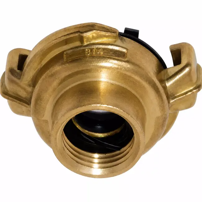 Hendrik Jan Messing snelkoppeling 21 mm G 1/2 binnendraad voor 13 mm tuinslang