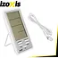Izoxis Digitaal Weerstation met Binnen en Buiten Thermometer Hygrometer LCD Display 14,5 x 8 x 2,4 cm