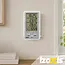 Izoxis Digitaal Weerstation met Binnen en Buiten Thermometer Hygrometer LCD Display 14,5 x 8 x 2,4 cm