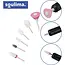 Soulima Draadloze Nagelfrees USB-C met 18.000 TPM, 6 Opzetstukken, LED Display en Oplaadstation