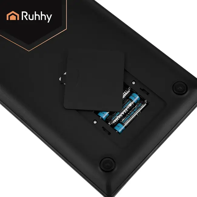 Ruhhy Bluetooth keukenweegschaal 5 kg met Fitdays-app, LED-display, tare-functie en nauwkeurigheid van 1 g