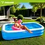 Trizand Opblaasbaar zwembad 262 x 175 x 50 cm met 700 l inhoud en 5 reparatiepleisters voor de tuin