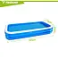 Trizand Opblaasbaar zwembad 305 x 183 x 50 cm met 850 l inhoud en 5 reparatiepleisters voor de tuin